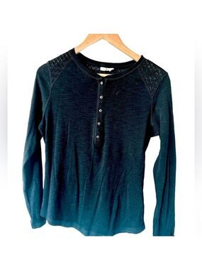 Bleu : Grey Brand Long Sleeve US M Black